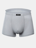Sous-vêtements multicolores en fibre de bambou pour hommes U Convex Breathable Bag Flat Angle Briefs