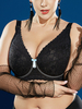 Soutien-gorge avec fermeture à glissière en coton à armatures pour femmes