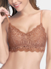 Soutien-gorge dos beauté respirant en jacquard en dentelle sans fil pour femmes