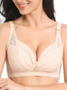 Soutien-gorge sans bretelles en dentelle patchwork légèrement doublé Soft