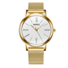 SOXY 0160 Casual Style Hommes Montre-bracelet En Acier Inoxydable Aiguille Boucle Quartz Montre