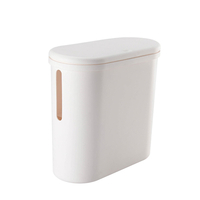 SP SAUCE Flip poubelle presse Type de couverture conteneur de stockage des ordures multi fonction salle de bain cuisine
