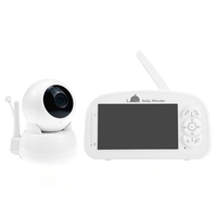 SP950 720P HD Moniteur bébé numérique sans fil 5 pouces avec caméra 5200 mAh Batterie Surveillance de la température Vis