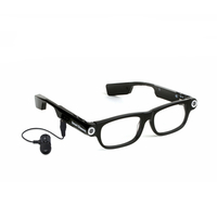 SPARDAR V3 720P HD Lunettes intelligentes vidéo 8G Sport Transparent Objectifs Bluetooth (V3)
