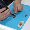 Spécial pour DM01 Microscope 34x23cm Tapis de protection en silicone pour tapis de bureau résistant à la chaleur Plate-f