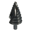 Spirale rainurée forage étape peu nitruration rainure trou noir central de l