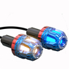 Spirit Beast Moto CNC Clignotants Lumière Pour Poignée Bar Fin Cap Grip Plug Main Bloc Cap