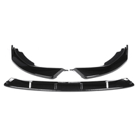 Splitter de becquet de lèvre de pare-chocs avant noir brillant pour BMW série 3 G20 G28 2019-2020