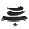 Splitter de menton de protecteur de pare-chocs avant de style en fibre de carbone pour Dodge Charger SRT 15-19