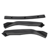 Spoiler de kit de corps de lèvre de pare-chocs avant noir brillant pour Ford Focus 2019