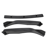 Spoiler de kit de corps de lèvre de pare-chocs avant noir brillant pour Ford Focus 2019