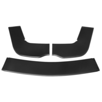 Spoiler de séparateur de lèvre de pare-chocs avant noir mat pour Dodge Challenger SRT 2012-2019