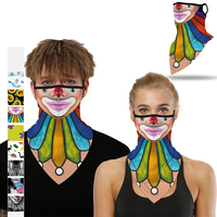 Sport 3D Bandeau Crâne Cou Écharpe Coupe-Vent En Plein Air Cyclisme Bandana Buffs Neck Warmer Masques