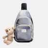 Sport style vertical mode contraste couleur petit sac de poitrine sac à bandoulière sac à bandoulière pour femme