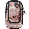 Sports de plein air Sac de bras Sac de bras de poignet Paquet de téléphone portable Impression de camouflage antichoc