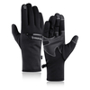 Sports de plein air antidérapant hiver chaleur gants de ski avec poche à fermeture éclair pour hommes femmes imperméable