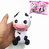 Squishy Bébé Vache Jumbo 14cm Récupération Lente avec Emballage Décor Jouet d