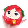Squishy Strawberry Girl 13CM Rebondissant Jouets Avec Emballage Cadeau Décor