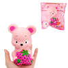 Squishy Strawberry Rat 13CM Slow Rising Soft Jouet Stress Relief Collection avec emballage
