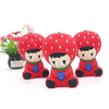Squishy Strawberry Strawberry Princess 10CM Rebondissant Jouets Jumbo Avec Emballage Cadeau Décor