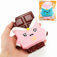 SquishyFun Chocolat Squishy 13cm Slow Rising Avec Emballage Collection Cadeau Décor Soft Jouet