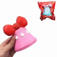 SquishyFun Jingle Bell Squishy Jumbo 12cm Collection De Décorations De Cadeaux De Noël Lent Rising Avec Des Jouets D&39