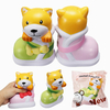 SquishyShop Puppy In Boots Chaussures de chien Jumbo Squishy Slow Rising Avec Emballage Collection Cadeau Décor
