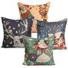 Série joli noël touche décorative taie d