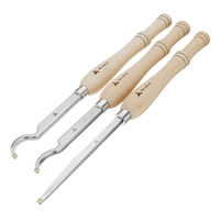 Série RED ARROW YI Creux T1 T2 T3 Outils Howllowing Manche en bois avec insert en carbure de bois Outil de tournage du b
