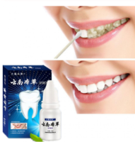 Sérum nettoyant de blanchiment des dents aux herbes Essence hygiène buccale élimine efficacement les taches de Plaque de