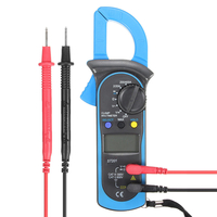 ST-201 multimètre à pince numérique OHM ampèremètre testeur de résistance de courant alternatif de tension ca / cc