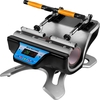 ST210 110/220V 2 en 1 LCD efficacité de contrôle daffichage Double Station tasse presse à chaud Sublimation Machine