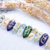 Star Moon Metal Nail Decoration Outil de manucure bricolage Nail Decoration