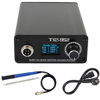 Station de soudage numérique QUICKO STC T12-952 OLED T12 9501 poignée T12-K pointe de fer à souder