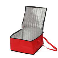 Stockage isolé par restaurant à emporter de nourriture de pizza de sac de livraison imperméable de 15 pouces