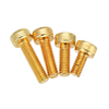 Suleve ™ M3ASH3 10pcs M3 Vis à tête cylindrique à six pans creux en acier allié titane plaqué 12.9 grade