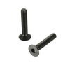 Suleve ™ M3CH4100pcs Métrique M3 Noir 10.9 Acier au Carbone Vis à Tête Fraisée Tête Hexagonale Vis