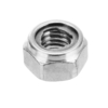 Suleve ™ M4SN2 10 Pcs M4 304 Acier Inoxydable Hex Auto Serrure Écrous Anti Loose Tout En Acier Insérer Serrure Écrous