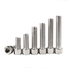 Suleve ™ M5SH7 50Pcs M5 201 Acier inoxydable Vis à tête cylindrique à six pans creux 10-20mm Écrou