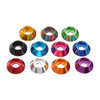 Suleve ™ M6AN1 10pcs M6 à tête cylindrique à six pans creux et rondelle détanchéité en alliage daluminium mult