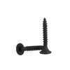 Suleve M3.5CP5 1000Pcs M3.5 Croix Noir Encastré à Tête Plate Tête Auto-Taraudante Cendre De Phosphore Cloison Sèche Métr