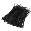Suleve ZT05 Nylon 250Pcs / 500Pcs 4mm 15/20/25 / 30cm Noir / Blanc Nylon Attache de câble autobloquante Attaches zippées