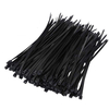Suleve ZT08 Nylon 250Pcs 8mm 15/20/25/30/35 / 40cm Noir / Blanc Nylon Attache de câble autobloquante Attaches zippées Ré
