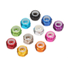 Suleve ™ M4AN1 10Pcs M4 Auto-bloquant Nylon Alliage Daluminium Multi-couleur
