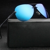 Summer Retro UV400 Lunettes de soleil polarisées conduisant des lunettes