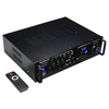 Sunbuck 12V/220V 2000W Audio Numérique Sans Fil HIFI Amplificateur Bluetooth Stéréo Karaoké Amplificateur 2 MIC Entrée F