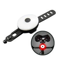 SUNDING SD-782 20Lumen 5Modes USB Rechargeable Vélo Feu Arrière Étanche Cyclisme Avertissement Veilleuse