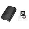SunFounder Premium Noir ABS Housse de protection avec ventilateur pour Raspberry Pi 3/2/Model B/1 Model B+