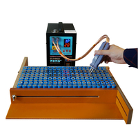 SUNKKO 737G + 220V / 110V Mode double Batterie Affichage de la machine à souder par impulsions et courant avec stylo de