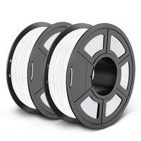 SUNLU 1KG PETG 1.75MM Filament 13 couleurs 100% sans filament à bulles pour imprimante 3D